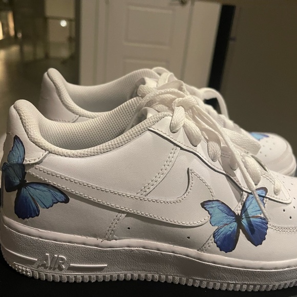 Custom Nike uptown with butterflies NWOT No Box - Picture 7 of 10